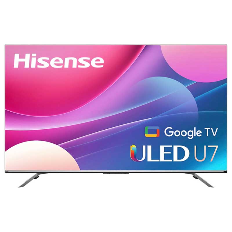 Hisense 75" ULED Quantum 4K UHD Smart TV with Dolby Vision, Game Mode Pro, Alexa Compatibility, Filmmaker Mode 75U7H