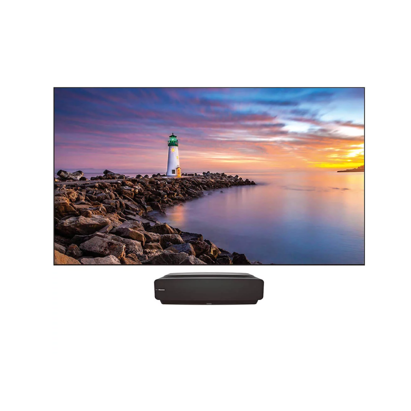 Hisense 120" Premium Laser 4K UHD Smart TV with Dolby Atoms, Vidaa U, X-Fusion Laser, Laser Engine HE120L5F