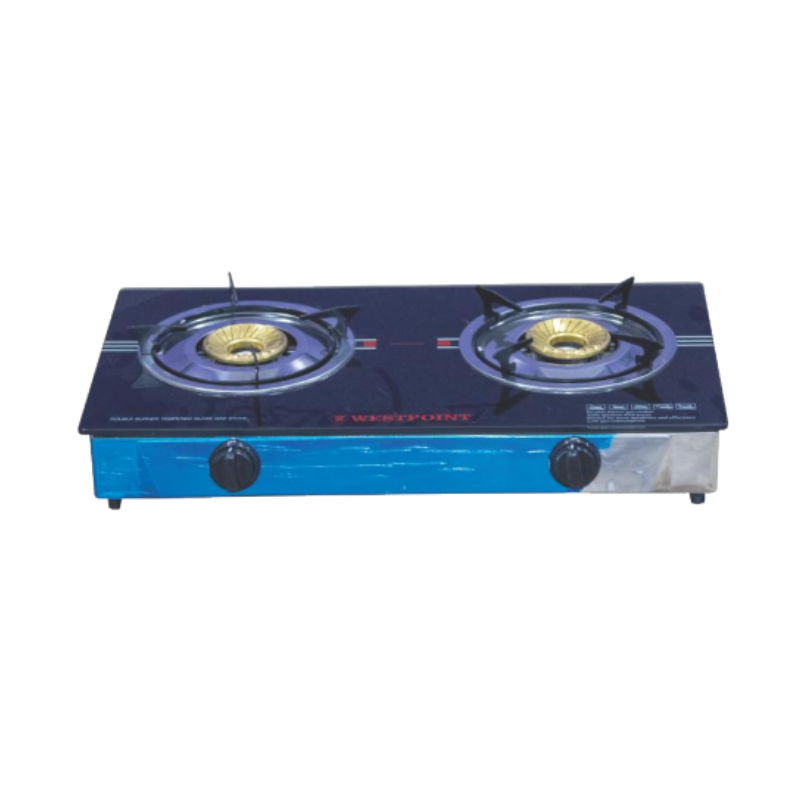 Westpoint Gas Stove 2 Burner Glass Top WTIL-2817.GIG