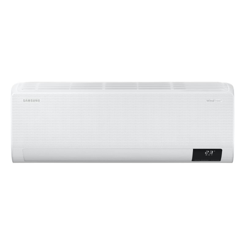 Samsung Wall Split Premium Air Conditioner 9000BTU, Inverter, Triple Protector, Windfree, LED Display With Piping Kit, Wi-Fi AR09BVEAMWK/AF