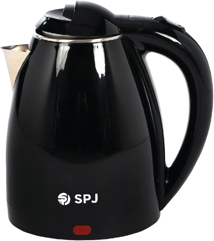 SPJ 1.8L Electric Kettle - 1500W, Stainless Steel, Boil-Dry Protection EKU-BL1802