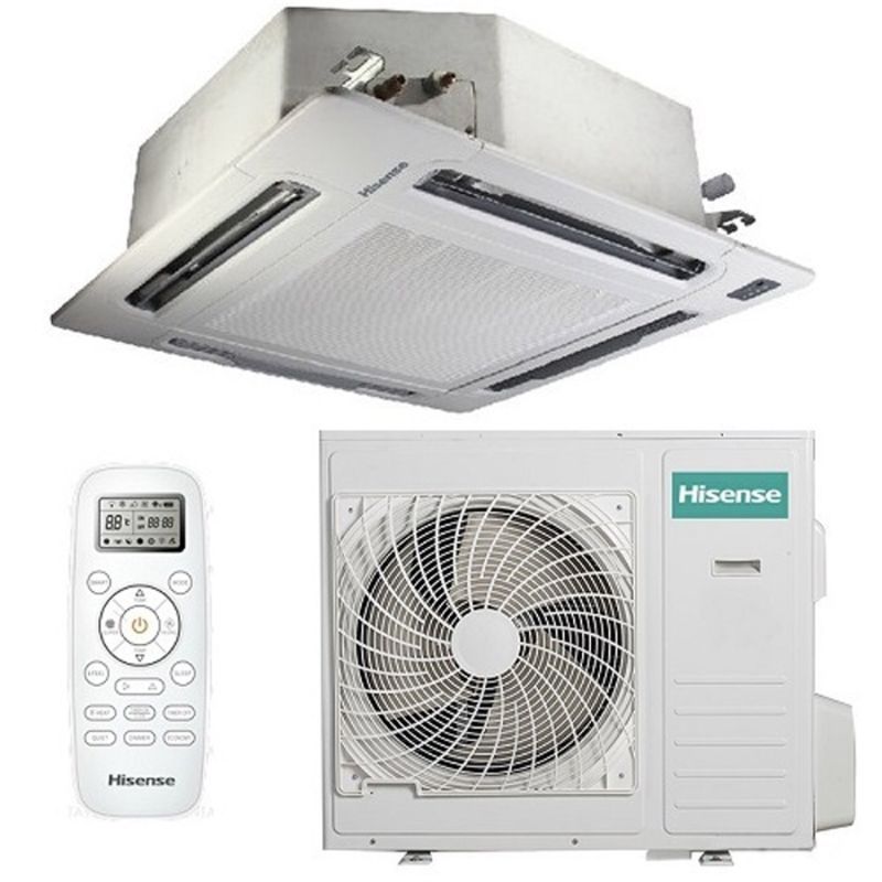 Hisense Cassette Air Conditioner 24000BTU with Inverter, Cooling Only, Ultra Quiet, Fast Cooling, High Efficiency AUC-24UR4SJJC5